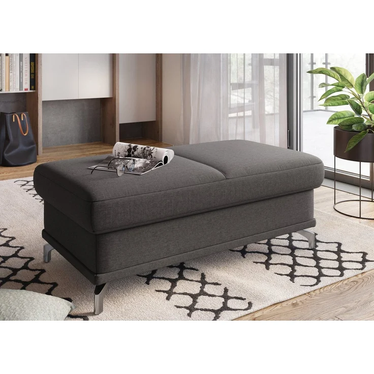sit&more Hocker Cabrio, B: 113 cm, individuell zu kombinieren, Federkern – Bild 5