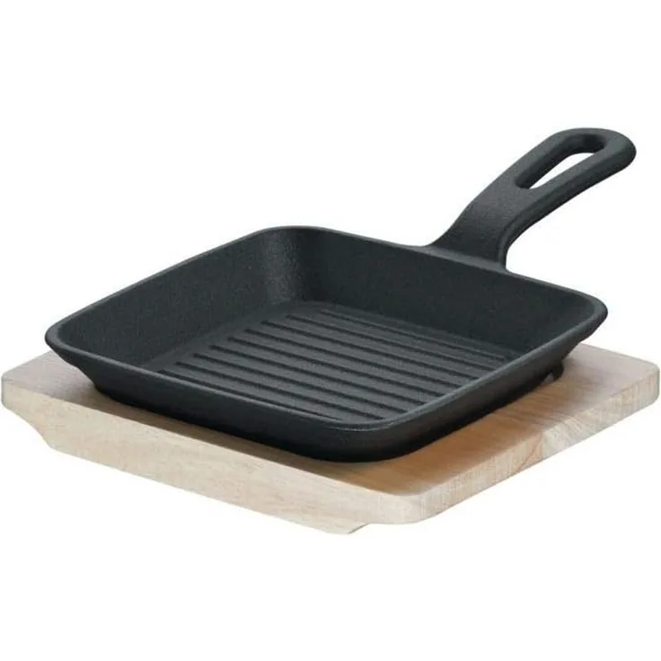 Schulte-Ufer Mini-Grillpfanne 'Rustika', 15x15 cm