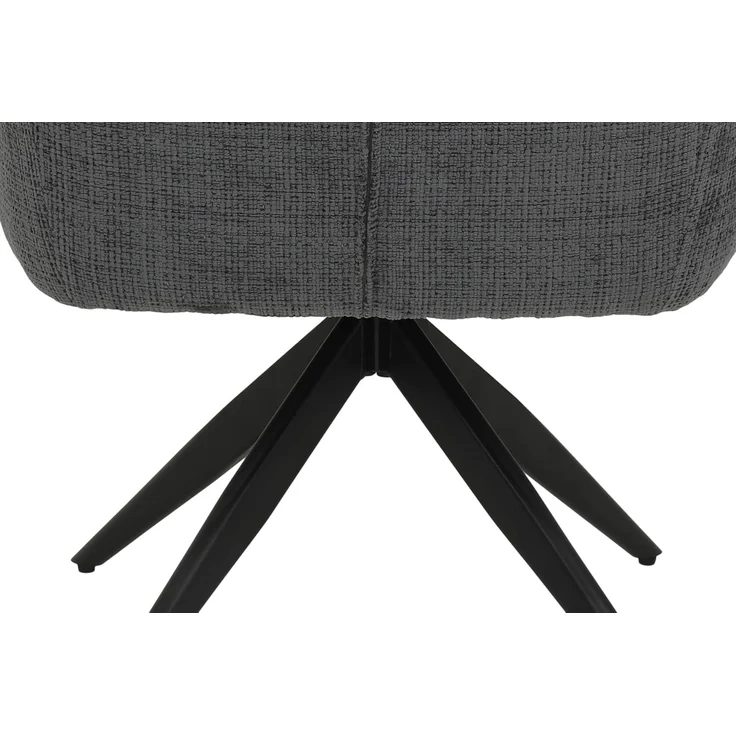 2er Set Sesselstuhl Leandra, XL Sitzbreite - Anthrazit – Bild 8