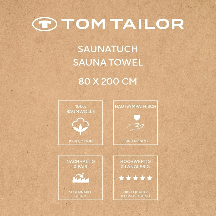 TOM TAILOR HOME Badetuch Badetuch COLOR BATH, Frottier (1-St) – Bild 5