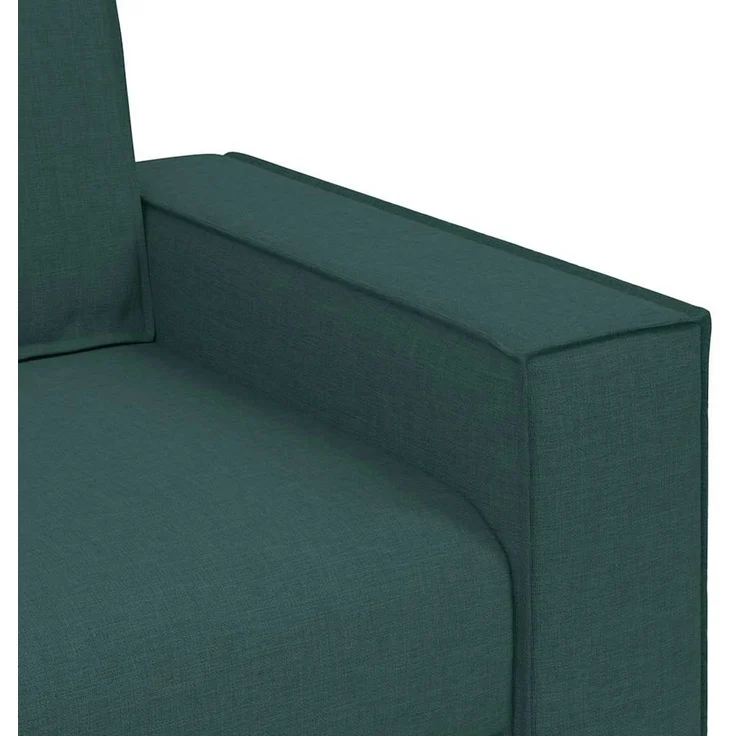 vidaXL 2-Sitzer Sofa Dunkelgrün 120 cm Stoff 4104975 – Bild 6