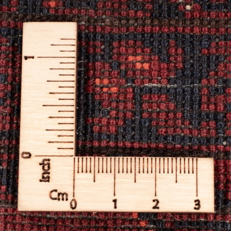 Läufer Afghan - Buchara - 285x82 cm - rot – Bild 5