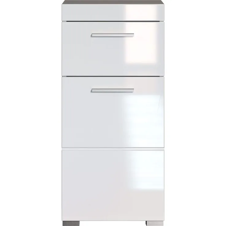 Trendteam 'Amanda' Midischrank, Holz, 79 x 31 x 37 cm, Weiß