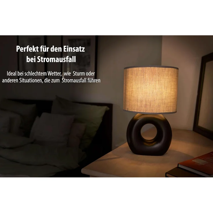 Northpoint LED Tischleuchte LED Batterie Tischleuchte für Innen & Außen Timerfunktion Kabellos – Bild 5