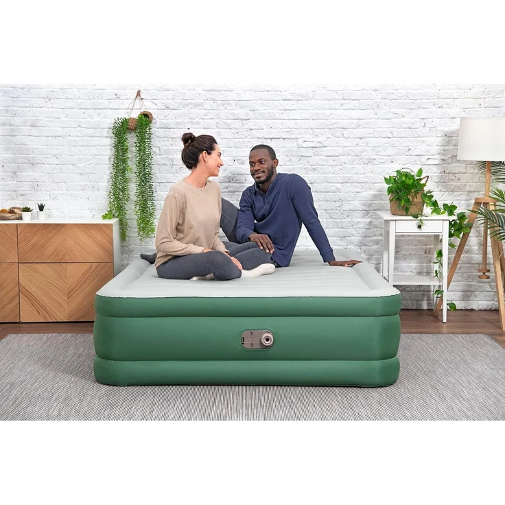 Toughlite™ TPU-Doppelluftbett mit integrierter Elektropumpe 203 x 152 x 46 cm – Bild 5