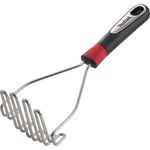 Tefal k1181214 Ingenio Edelstahl Kartoffelstampfer Edelstahl Silber 32,35 x 9,6 x 9 cm