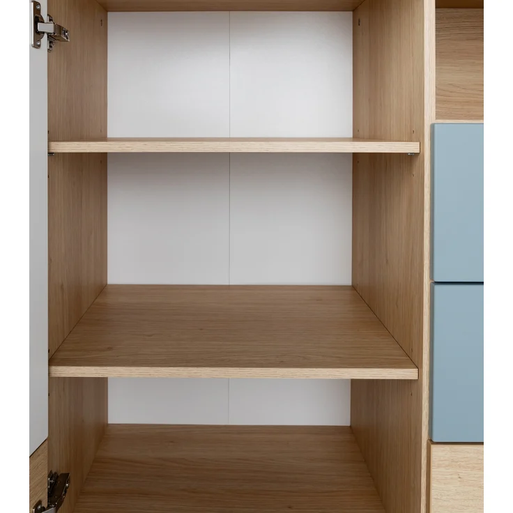 3-teiliges Babymöbel-Komplettset »Roofy« mit 2-trg. Kleiderschrank, Salbei / Nagano Oak, Arthur Berndt – Bild 22