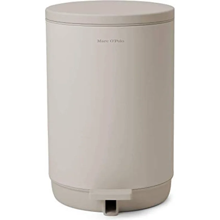 Marc O'Polo Home Kosmetikeimer The Curve, runder Fußtrittmechanismus, 5 l, Farbe Oatmeal – Bild 2