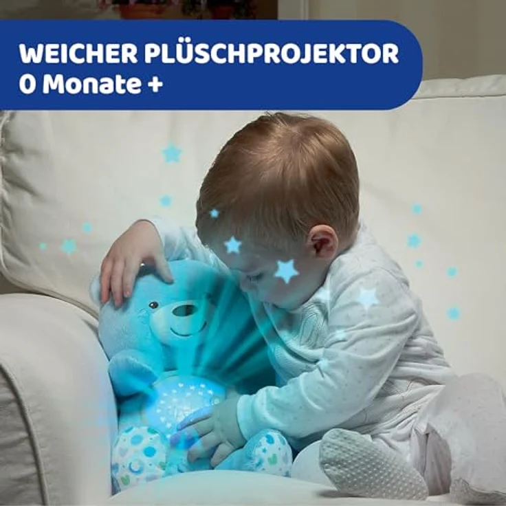 Chicco First Dreams Baby Projektor Teddybär Blau B – Bild 3
