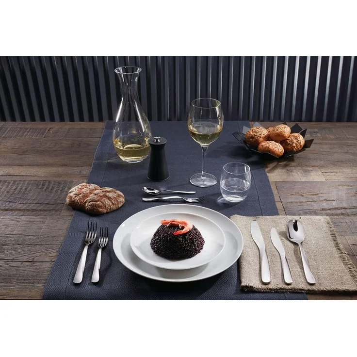 Alessi UNS03-16 Giro Kuchengabel - Edelstahl 18-10 glänzend poliert. 6er Set. – Bild 1