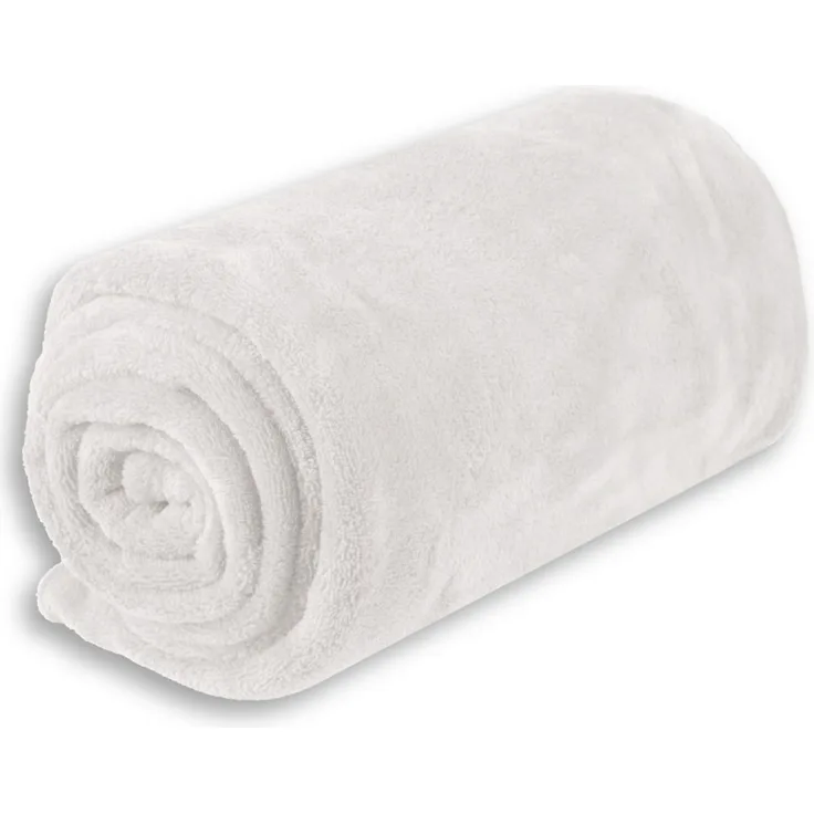 Babydecke Mikrofaser Bestcount 60x80 cm weiß - creme