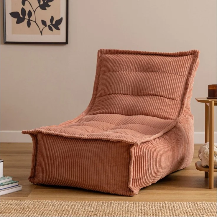 icon Sitzsack Liege aus Cord „Dolce“, Made in Germany, für Erwachsene & Kinder, für Wohnzimmer – Bild 2