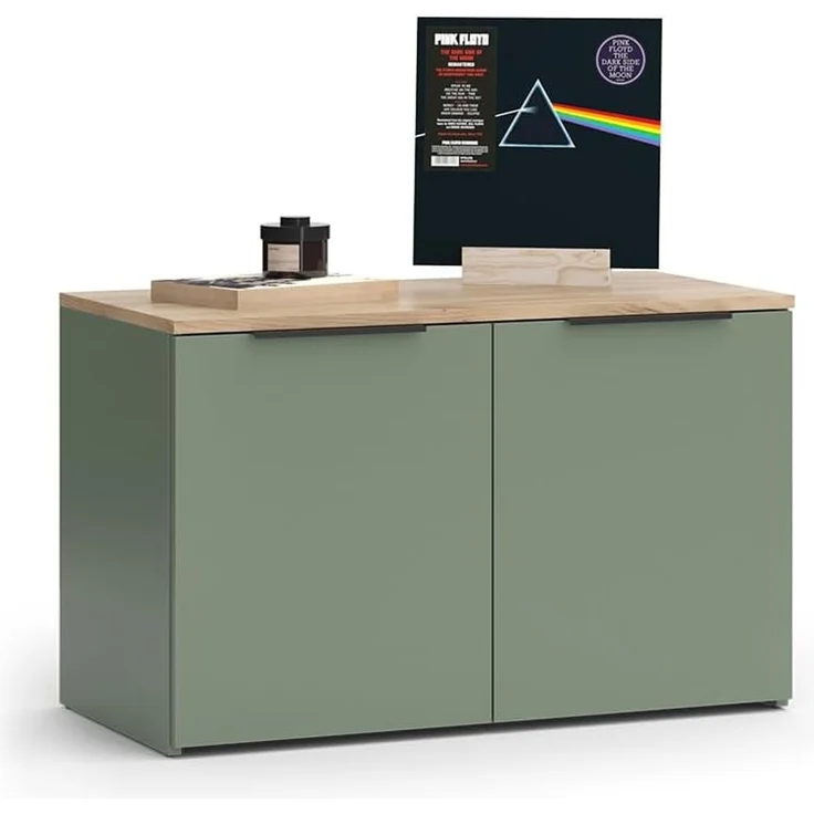 Kommode Wido Grün 80 x 50 cm mit 2 Türen Vicco – Bild 6