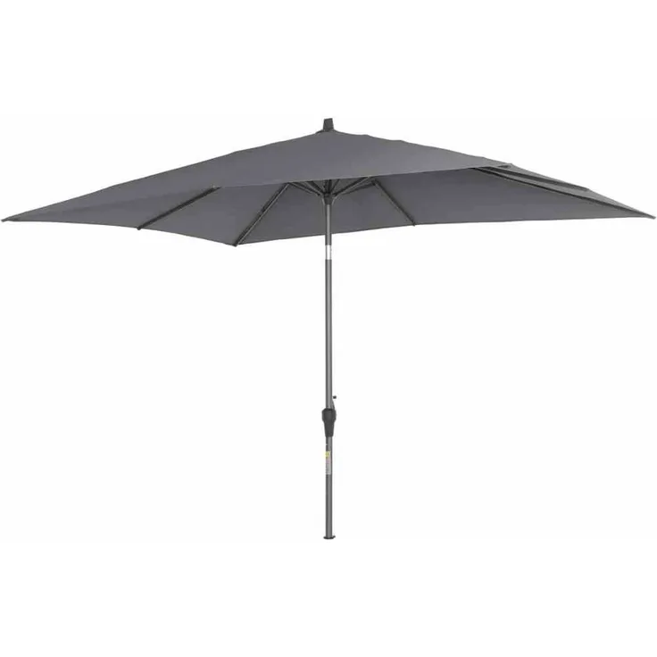 Siena Garden Mittelstockschirm Avio anthrazit 300 x 200 cm