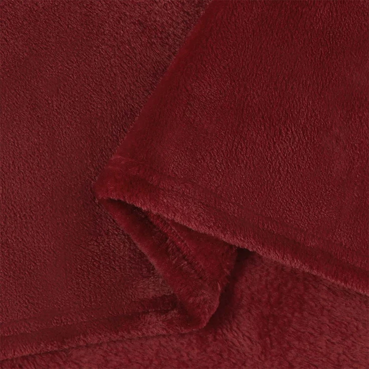 vidaXL Wohndecken 6 stk. Bordeauxrot 270 x 240 cm 10,11 kg Fleece 42016820 – Bild 7