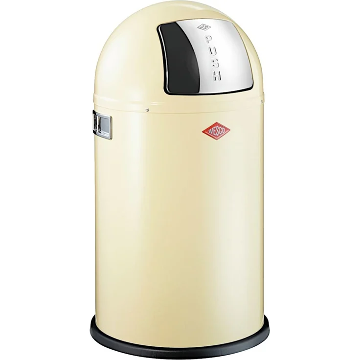 Wesco 'Pushboy Junior' Abfallsammler, 22 Liter, Stahlblech, Schwarz – Bild 7