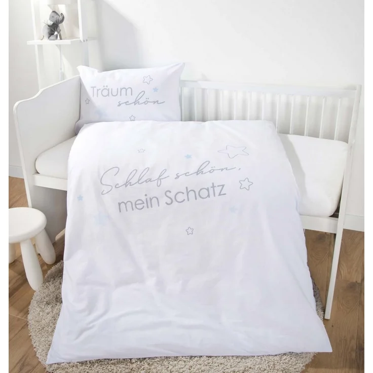 Baby Best Kinderbettwäsche – Kleiner Schatz - 100x135cm + 40x60cm, 100% Baumwolle – Bild 2