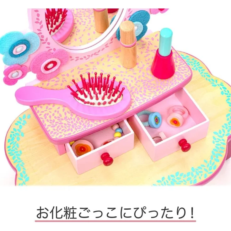 ROLLENSPIEL FLORA SCHMINKTISCH FLORA DRESSING TABLE VON DJECO – Bild 5