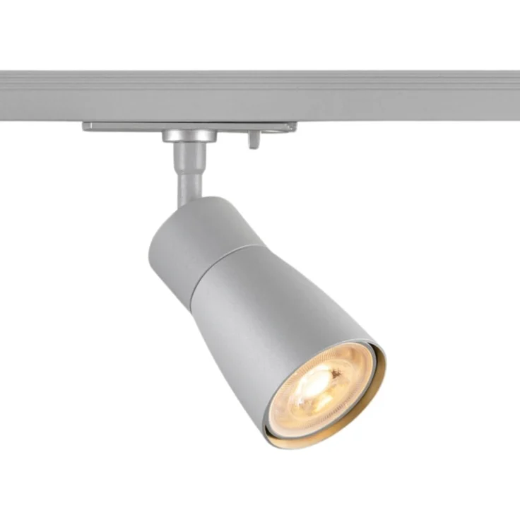 SLV PURI 2.0 Dome, 1~ Spot, GU10, 1x max. 6W, grau - Leuchten mit 1 Phasen Adapter