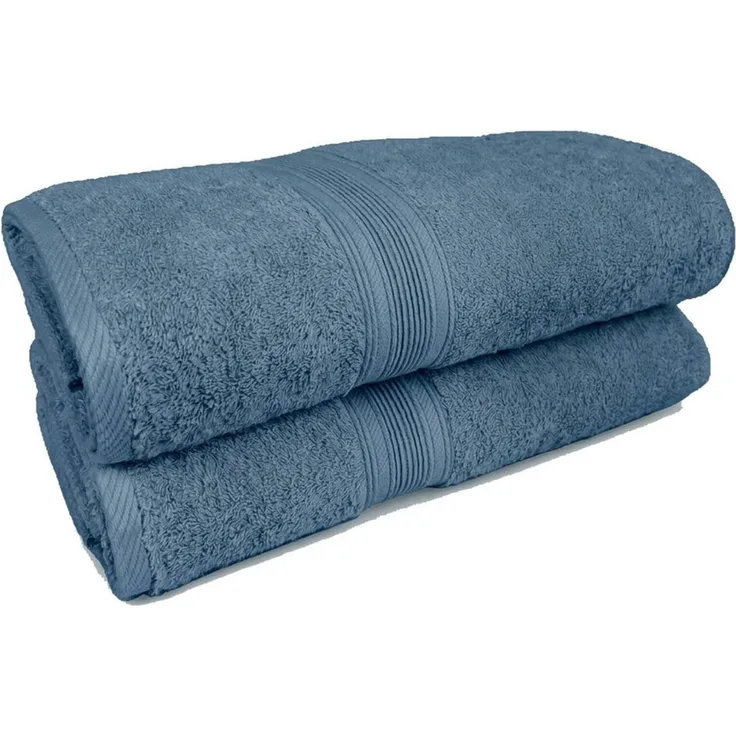 OTTO home Badetücher Finnja, 2 Premium Duschtücher, 550 gr/m², 70x140 cm, Frottier (2-St), 100% Baumwolle, unifarben, schwer & flauschig, 5 Jahre Garantie