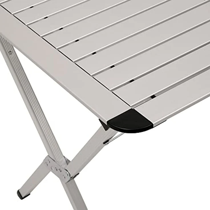 CampFeuer Campingtisch Aluminium Campingtisch für 4 Personen, 140 x 70 x 70 cm, faltbar – Bild 4