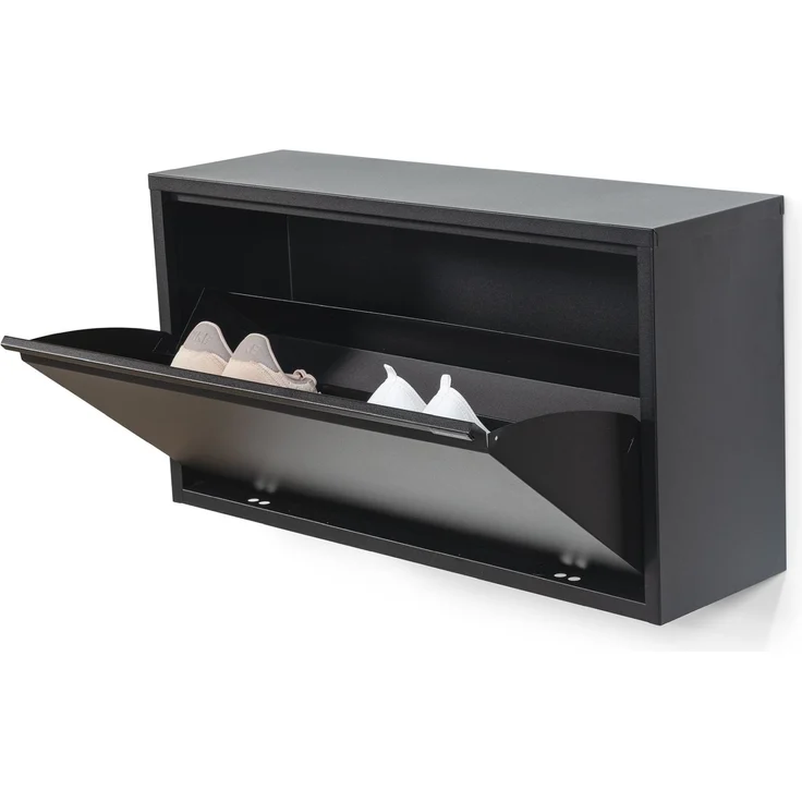 Spinder Design Schuhschrank Billy 1 Maxi Schwarz – Bild 1
