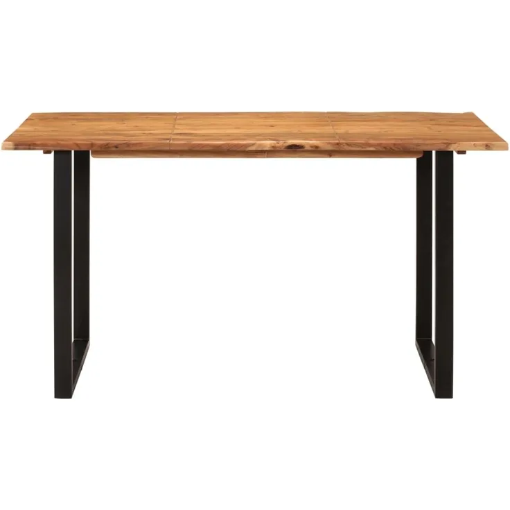 vidaXL Esstisch 140×70×76 cm Akazie-Massivholz [286474]