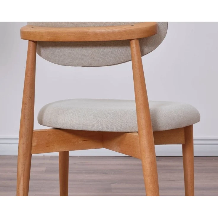 Skye Decor 'Bohem - Oak, Beige' Stuhlset (2-teilig), Eiche / Beige, 44 x 81 x 50 cm – Bild 5