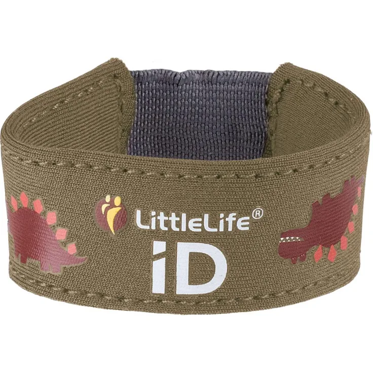 LittleLife Safety iD Armband für Kinder, Dino