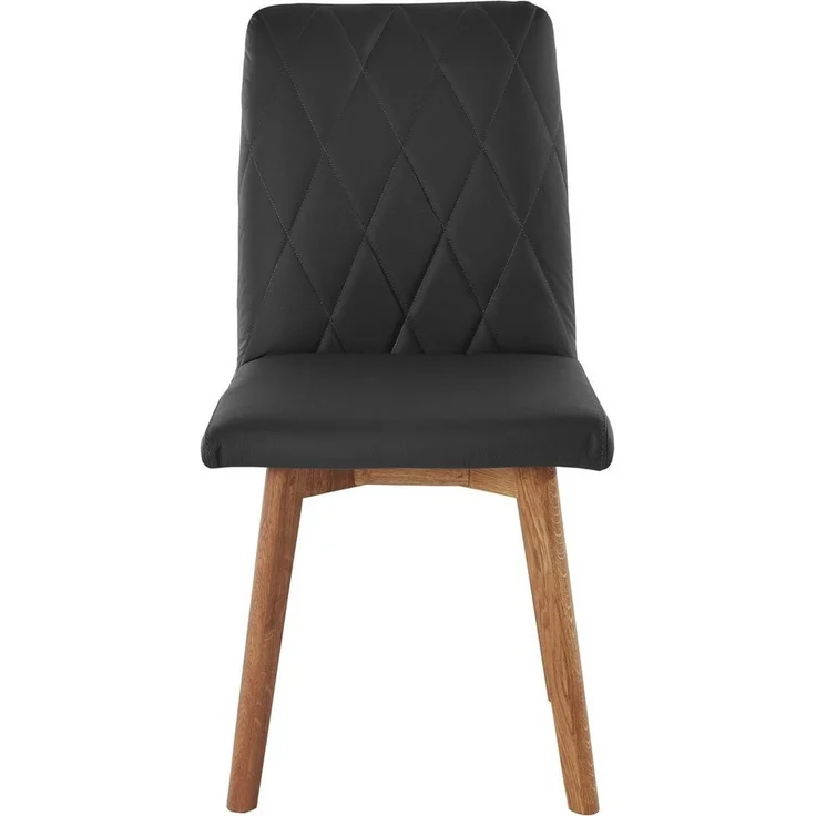 Home affaire Esszimmerstuhl Brest (Set, 2 St), Gestell aus Eiche Massivholz geölt – Bild 2