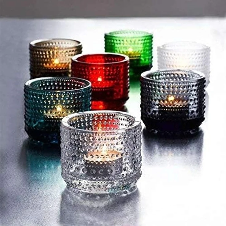 iittala Kastehelmi Windlicht grau 64 mm – Bild 4