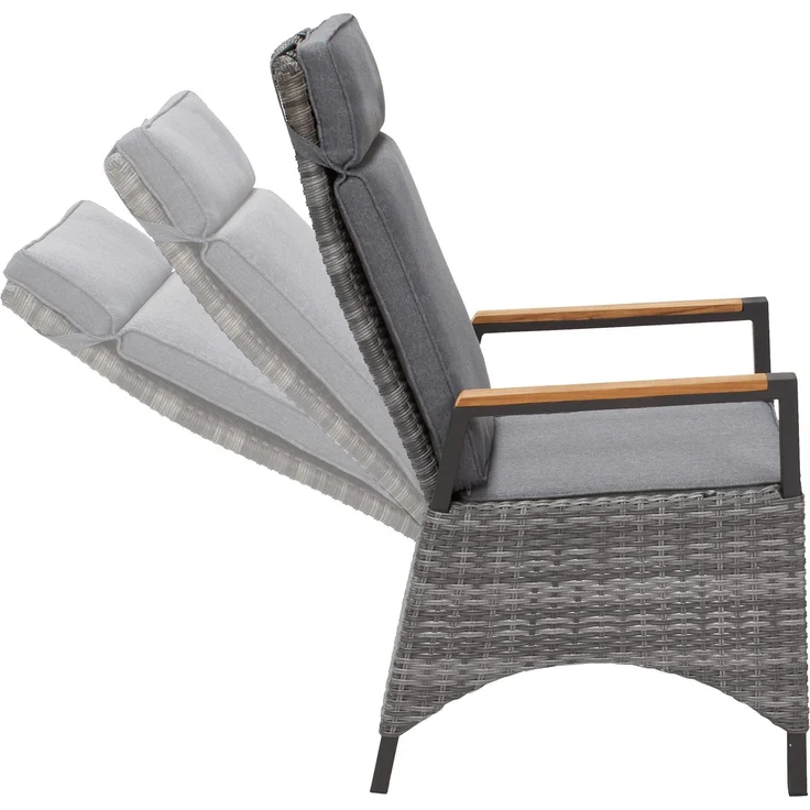 LC Garden »Keramo« Gartenstuhl natur-grau – Bild 4