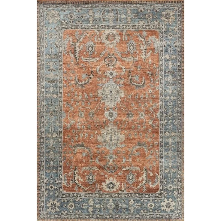 Bamyum Teppich Soliel Teppich mit Chenille-Druck, Waschbarer, Antibakteriell Teppich – Bild 4