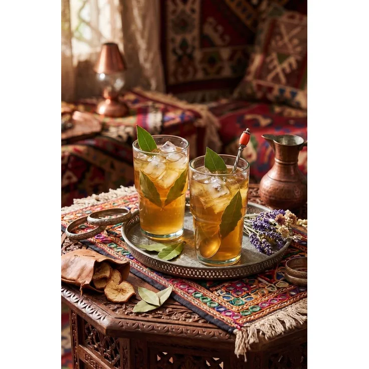 Hermia Concept 'PB-420204-Y' Gläser-Set (4-teilig), Transparent, 8 x 8 x 13,2 cm, 440 ml