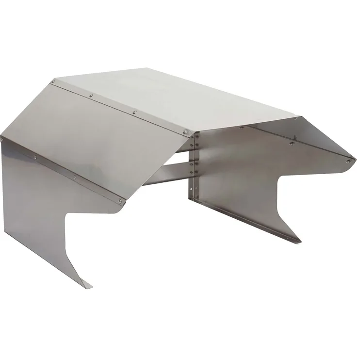 Mendler 'HWC-L43' Mähroboter Garage, Metall, 40 x 59 x 69 cm, Silber