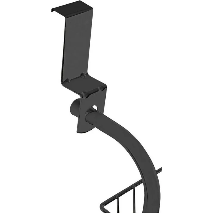 Wenko 69755800, offen, Schwarz, Metall, 6 Regale, 590 mm, 1510 mm