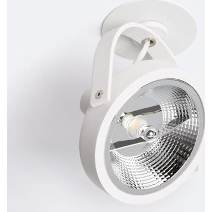 LEDKIA LED Downlight Einbaustrahler 12W Rund AR111, Lichtstrom 900 lm, Ausschnitt Ø80 mm, Aluminium und PC – Bild 3