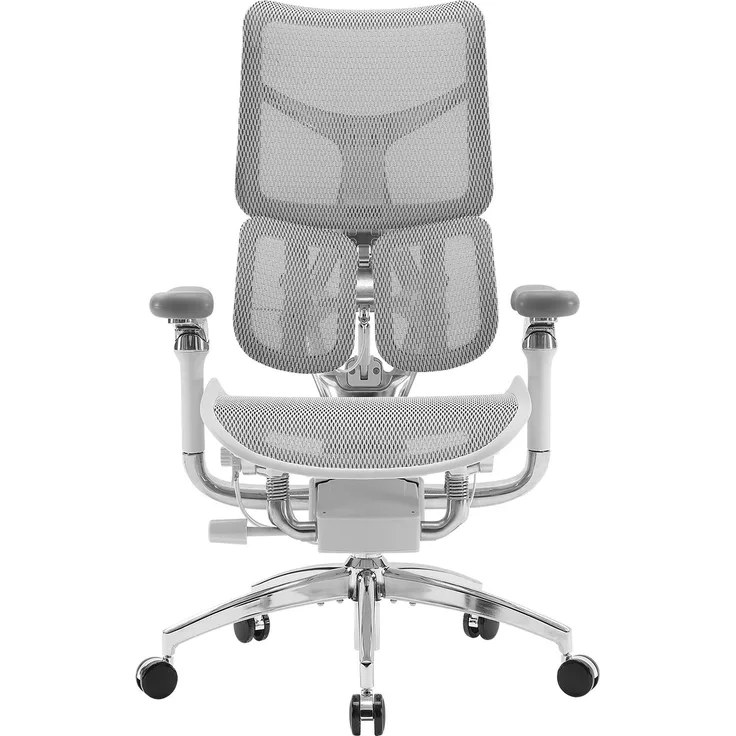 Sihoo 'Doro S300' ergonomischer Schreibtischstuhl, 124,5 x 76 cm, in Grau