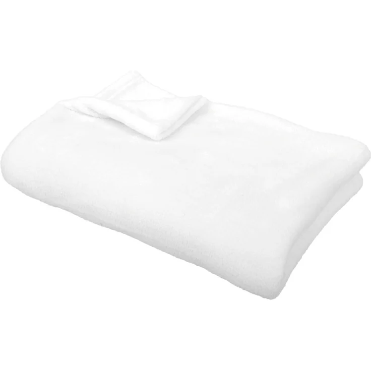 Babydecke Mikrofaser Bestcount 70x100 cm weiß - creme – Bild 3