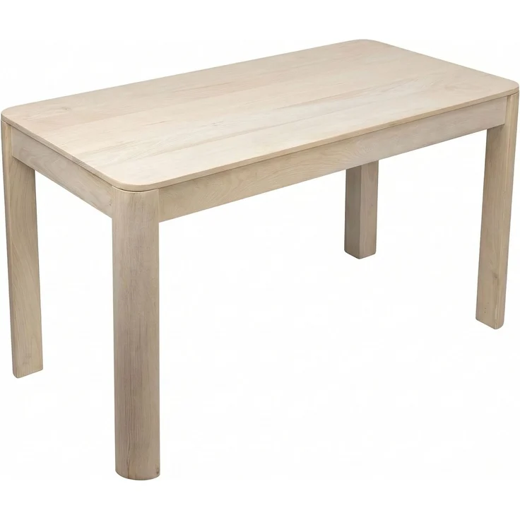 FINEBUY Esstisch FB115622 Esszimmertisch Küchentisch 6 Personen Holztisch Esszimmer (Natürliches Holzdesign mit klarer Form), Kompakte Tischlösung für kleine Essbereiche – Bild 6