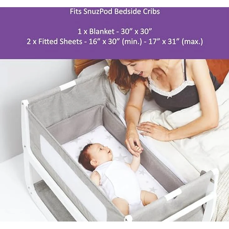 Snüz 'Cloud Nine' 3-tlg. Babybettwäsche-Set – Bild 5