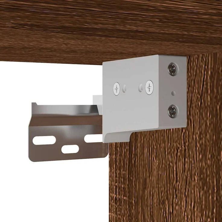 vidaXL Bad-Wandschrank Braun Eichen-Optik 60x25x30 cm Holzwerkstoff 860064 – Bild 8