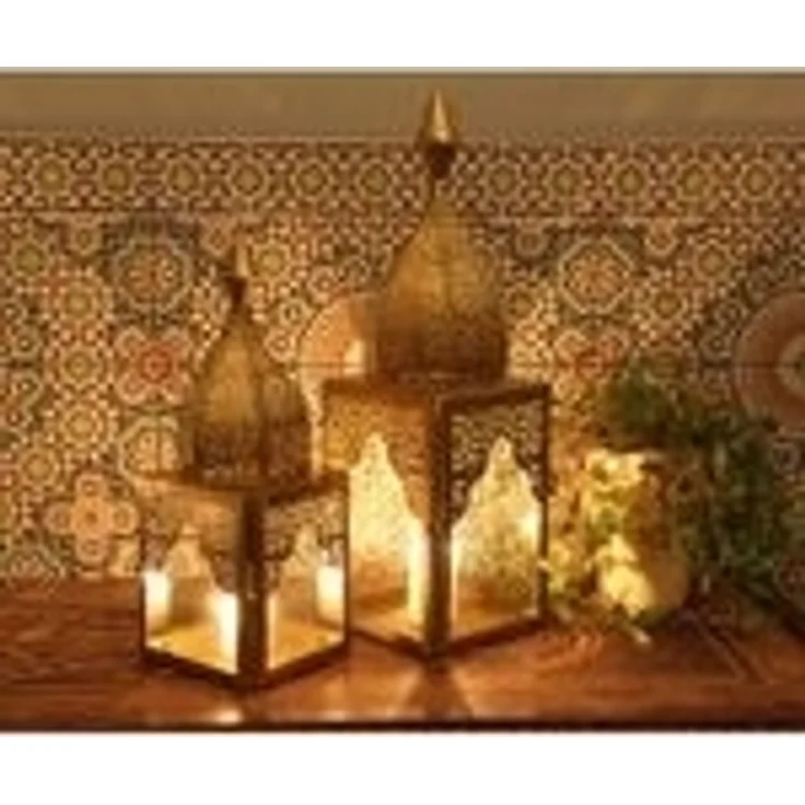 Orientalisches Windlicht Modena Gold L&M – Bild 3