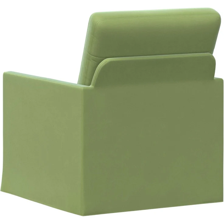 vidaXL Einzelsofa Hellgrün 70 x 81 x 82 cm Samt (V) 42041024 – Bild 4
