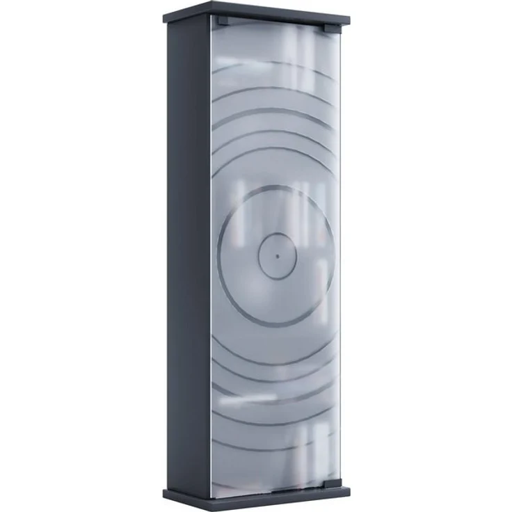 VCM CD / DVD Media Regal Tilano 920086 Anthrazit H. 92 x B. 31 x T. 18 cm – Bild 4