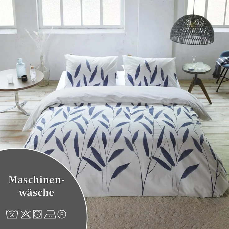 Bettwäsche Walra (155x220cm) Bamboo Branches – Bild 4