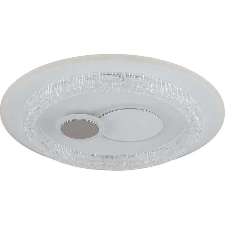 LED Deckenleuchte, Metall, Weiß, CCT, Memory, Farbwechsel, Ø 49,5 cm – Bild 5