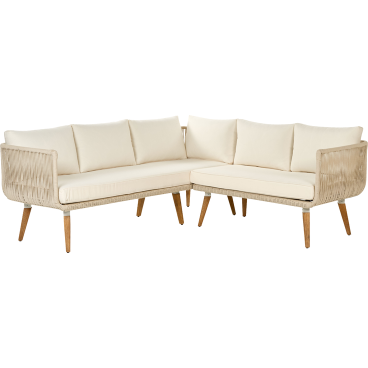 Outdoor Kissenbezug Set ALCAMO Hellbeige – Bild 4