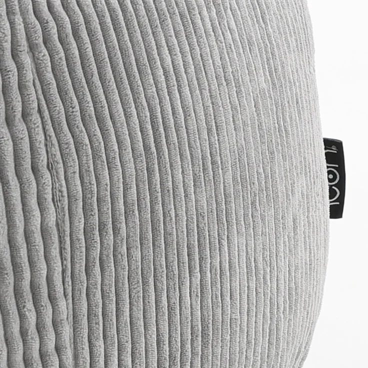 icon Kingston Großer Sitzsack, Jumbo Cord Sitzsack, Dawn Grey, Sitzsack für Erwachsene mit Füllung inklusive, Bequemer Lounging Chair für jedes Alter – Bild 7
