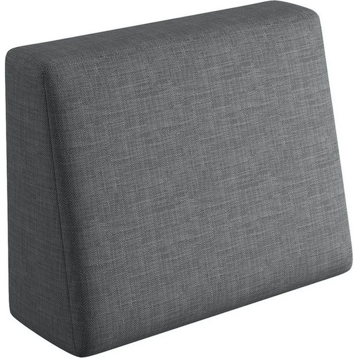 sunnypillow Rückenkissen Palettenkissen mit abnehmbarem Bezug Seitenkissen 60 x 40 x 20/10cm, Anthrazit – Bild 4